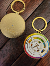 Load image into Gallery viewer, Color Wheel Keychain
