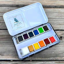 Load image into Gallery viewer, Deluxe Half Pan Essential Watercolor Set
