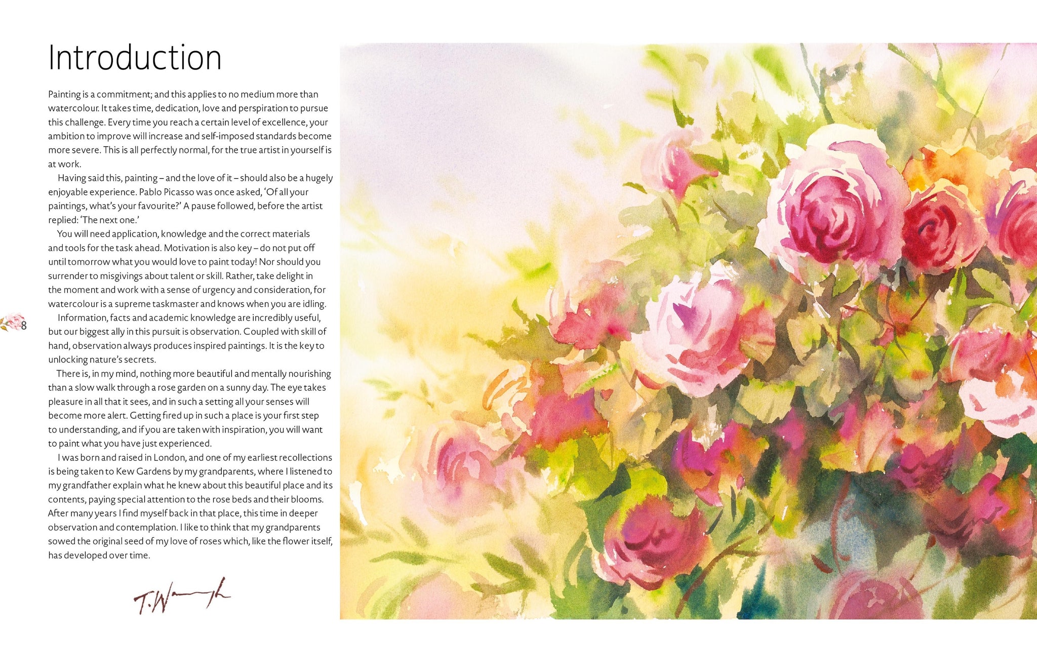 The Kew Book of Painting Roses in Watercolour [Book]
