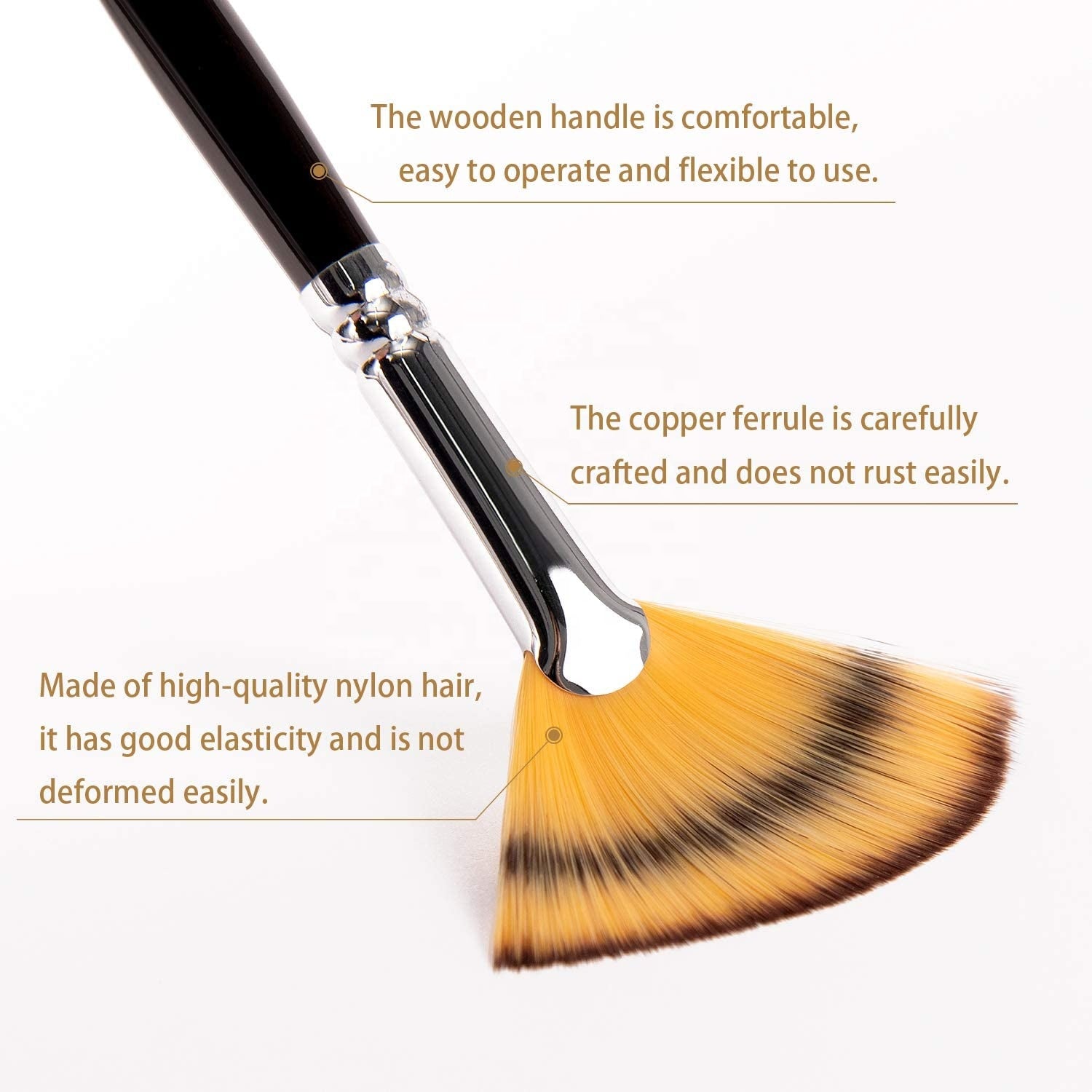 Artist Quality Fan Brushes Set of 6 – The Artist Life