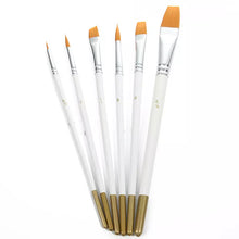 Load image into Gallery viewer, Nylon Craft Brushes 6pc Set
